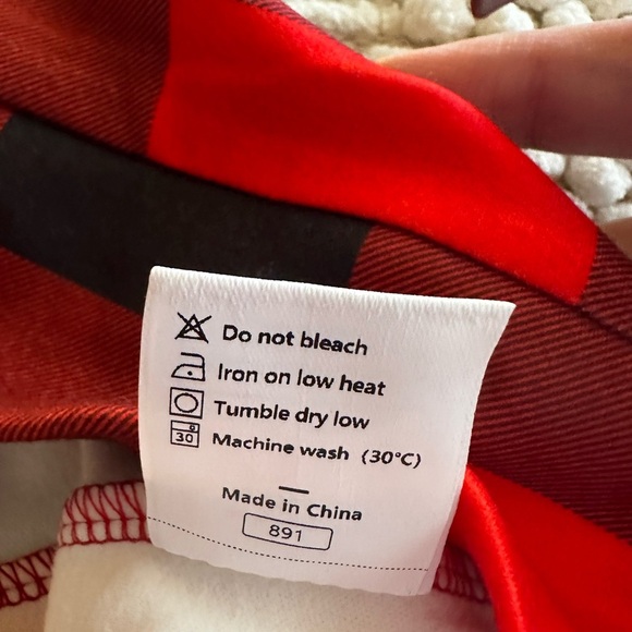 Black & Red Checkered Top - Picture 6 of 7